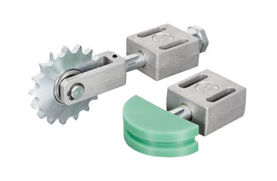 Floating shop chain tensioner